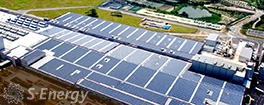 S-Energy commercial solar panel system