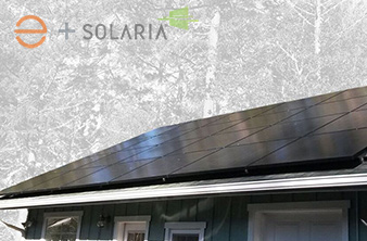 home microinverter AC solar panel system