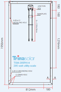 TSM-295PA14 utility scale