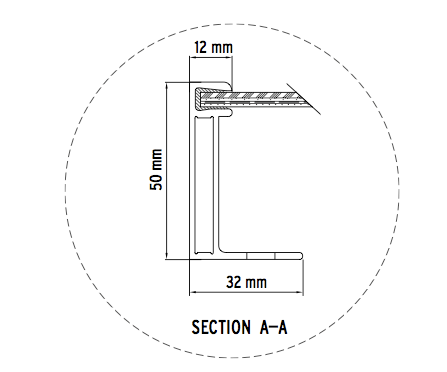 Yingli YL 235P-29b Dimensions - Section A