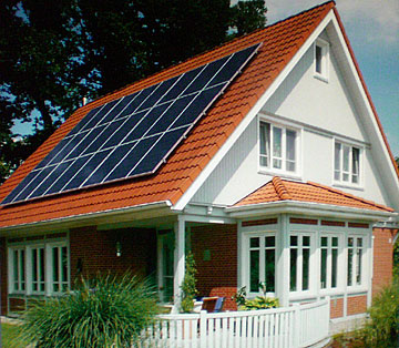 Schuco MPE 240-PS-09 Solar System Installation at Home