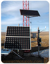 Outdoor Off-Grid Solar Panel System
