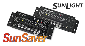 SunSaver charge controllers