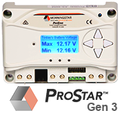 ProStar 15M Gen 3 charge controller with no cover