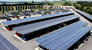 custom solar carport