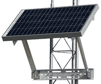 solar panel tower mount