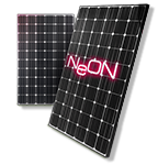 NeoN solar panels for system
