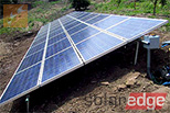 ground mounted SolarEdge solar system