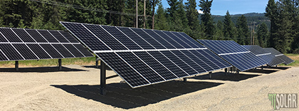 low price ground mounted solar system