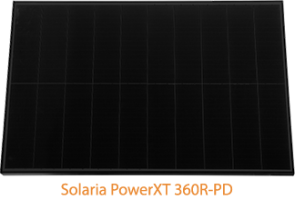 Solaria PowerXT 360R-PD solar panel
