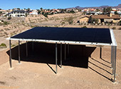 solar carport shade structure