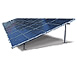 montaje tierra del panel solar