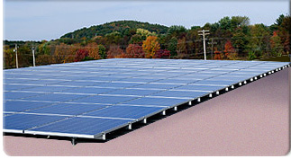 Flat Roof Mounted Residential Solar Panel System Discount