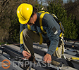 Enphase microinverter solar contractor  installer