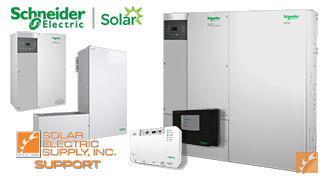 Schneider Electric XW battery backup system