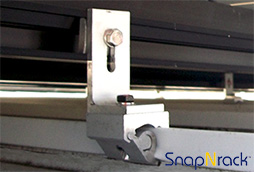 SnapNrack Series 500 Standing Seam Metal Clamp Roof Mount System