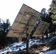 top of pole solar panel mount