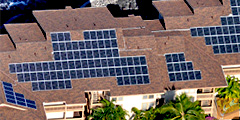 residential roof mount solar system