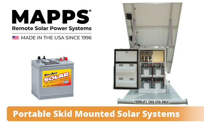 Portable skid-mounted solar generator systems