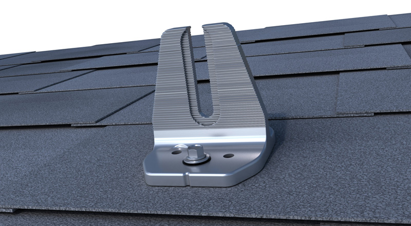 Composition Shingle Roof Solar System