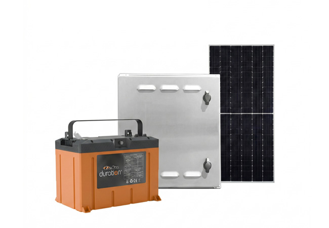 MAPPS 20-36-12 Pole Mounted Solar System