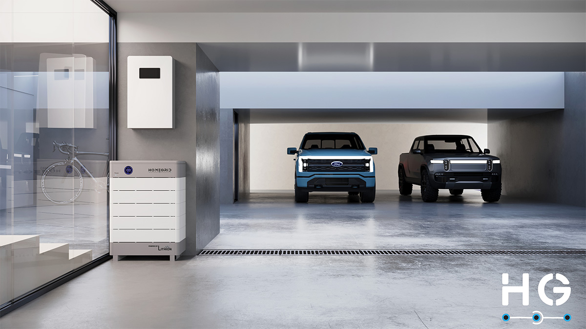 HomeGrid Stack'd Series Modular Battery System