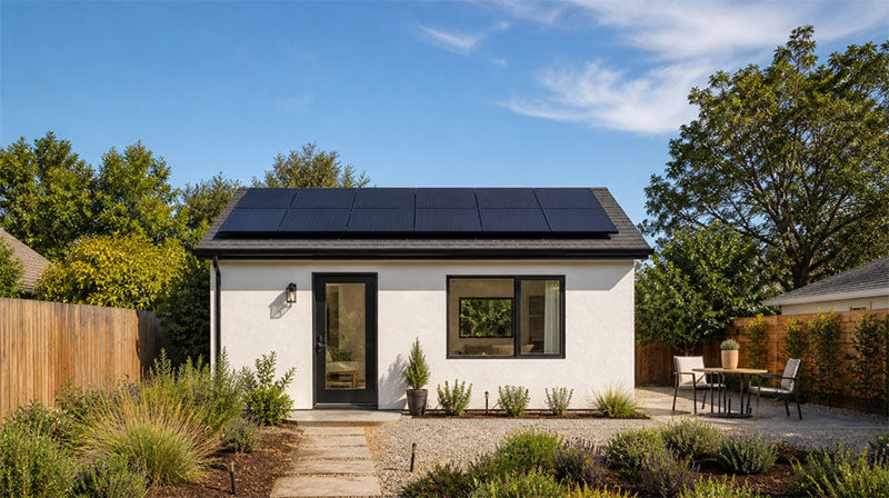 ADU and tiny home solar system package