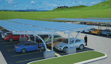 Orion Pre-Fabricated Scalable Solar Carport Structures