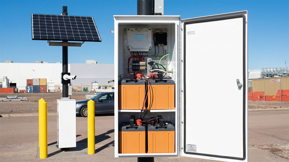 Solar Security Camera LFP Deka