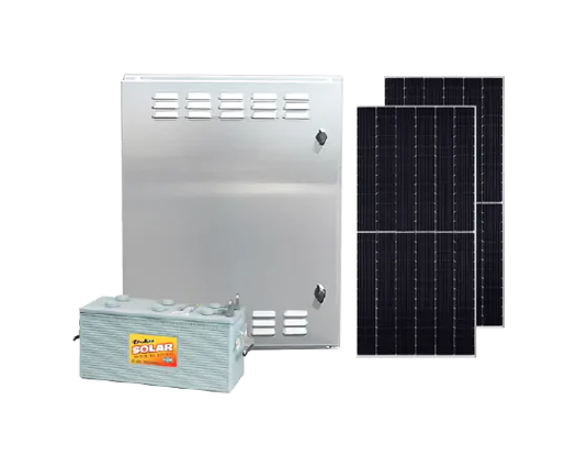 MAPPS-300-256-12 300 Watt 12VDC 256Ahr Pole-Mounted System