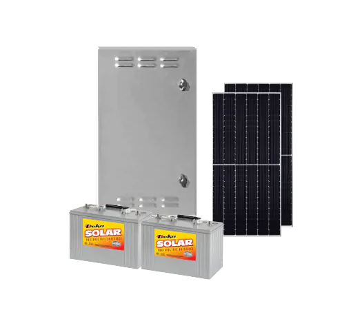 MAPPS-180-216-12 180 Watt 12VDC 216Ahr Pole-Mounted System