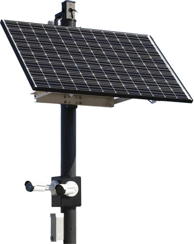 Solar Pole Mount, Banner Middle