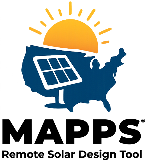 MAPPS Remote Solar Design Tool logo