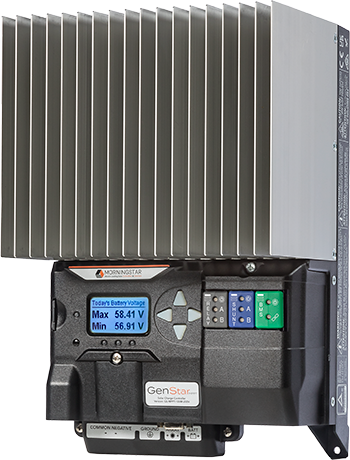 Morning Star GenStar MPPT Controller Side View ReadyRail