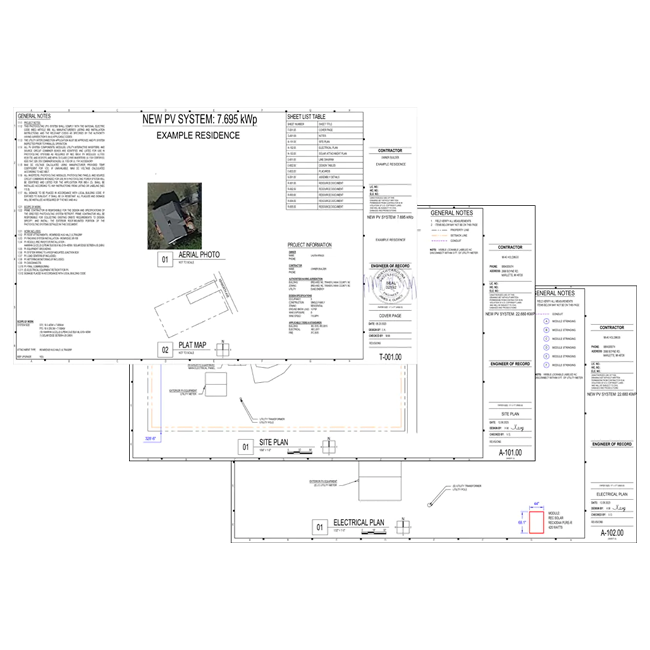 ADU Solar System Solar Design Plans Included With System Purchase