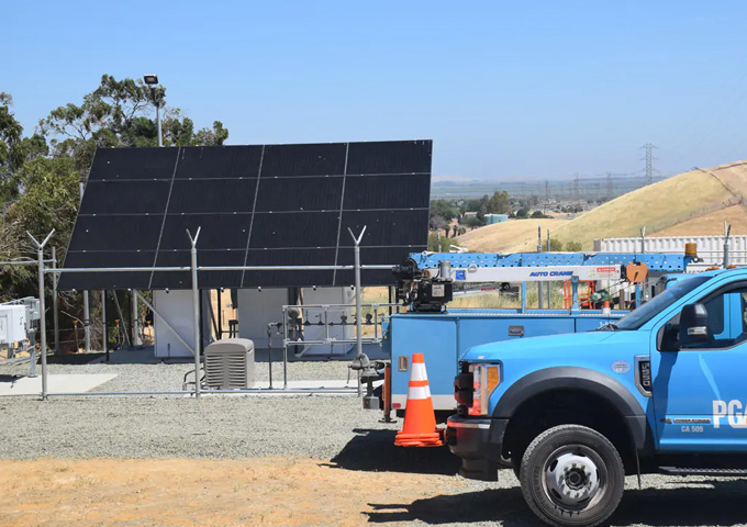 PG&E Biomethane Solar Hybrid System