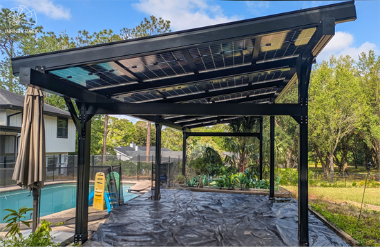 Residential Solar Carports & Pergolas