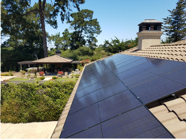 residential ground mounted solar system