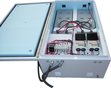 MAPPS MAPPS Chest 4 Series (AL-PAD-4-G8DN) Solar Battery Enclosure