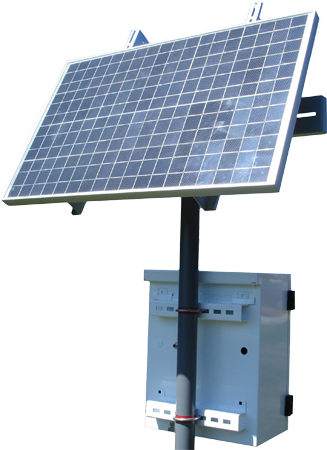 AL-POL-2-G31N NEMA 3R Battery & Control Enclosure Pole Mount