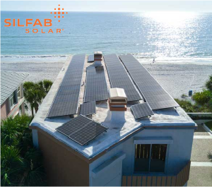 residential PV system with Silfab solar panels