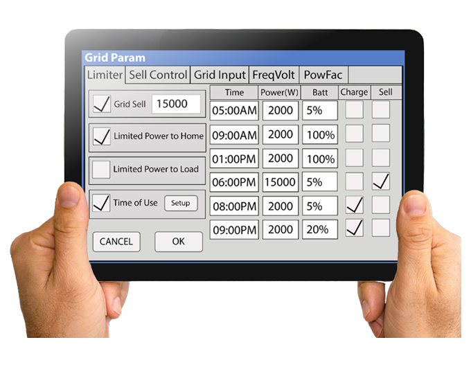 Grid Export Control