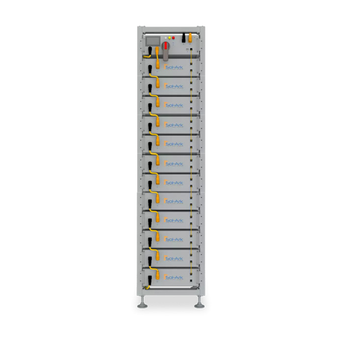 1 Rack Sol-Ark L3-HV Indoor 60k