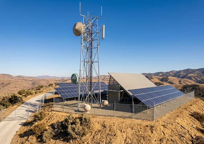 Verizon Wireless Solar Cell Site Deployment