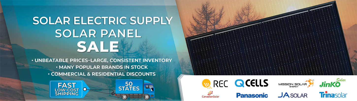 Winter Solar Panel Specials