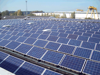 Commercial Canadian Solar Panel Power System