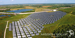 Mission solar panel field
