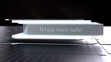 Alpha N-type Mono solar panel wafer