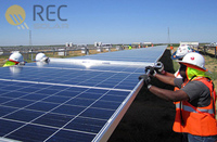 REC solar panel installer contractor