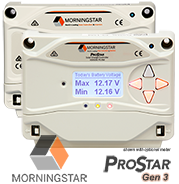 ProStar Gen 3 PWM charge controllers